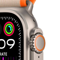 Apple Watch Ultra 2 GPS + Cellular, 49 мм ремешок Trail (оранжевый/бежевый), размер M/L