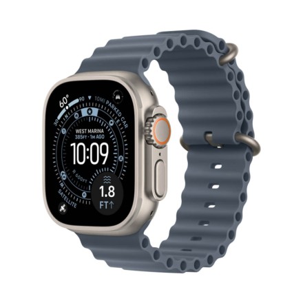 Часы Apple Watch Ultra 3, 49 mm, Ocean Band (бежевый/синий)