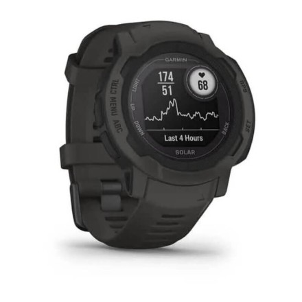 Часы Garmin Instinct 2 Solar, 45mm (Graphite)
