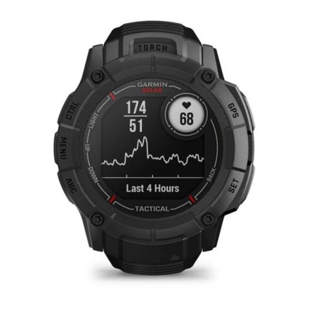 Часы Garmin Instinct 2X Solar Tactical Edition, 50mm (Black)