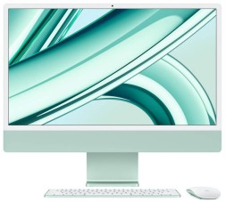 Моноблок Apple iMac 24" Retina 4,5K (M3 8C CPU, 8C GPU) 8/256GB SSD зеленый